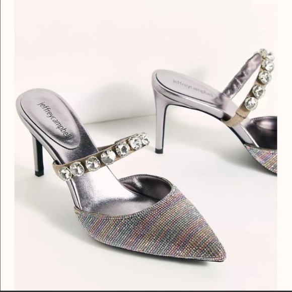 “BRAND NEW” Jeffrey Campbell Private Event Mule - Size 6 - Picture 2 of 14